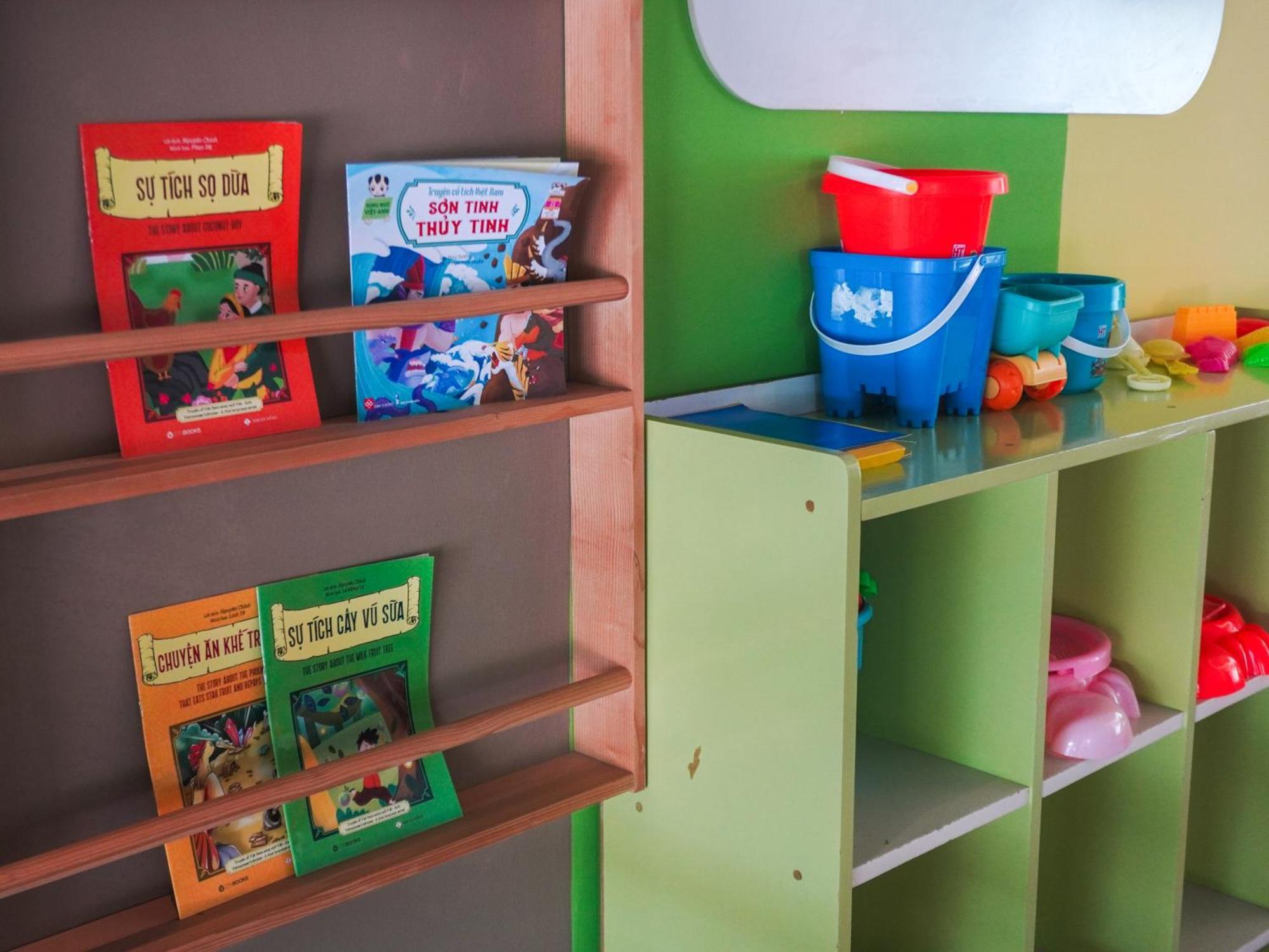 杜斯特公主月升海滩度假酒店 富国 外观 照片 Books and toys in a nursery